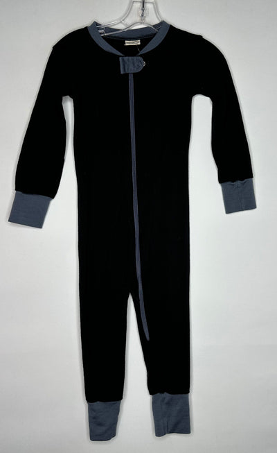 Wee Woolies Sleepers, Black, size 12-24M