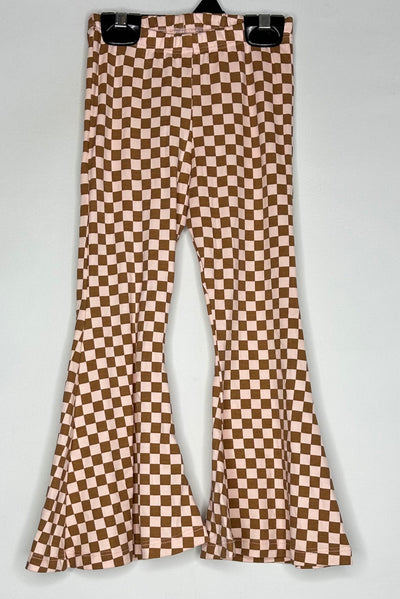 Little Lively Flare Pant, Checker, size 3-4