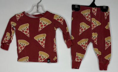 W&F Pizza Pjs, Rust, size 6-12M