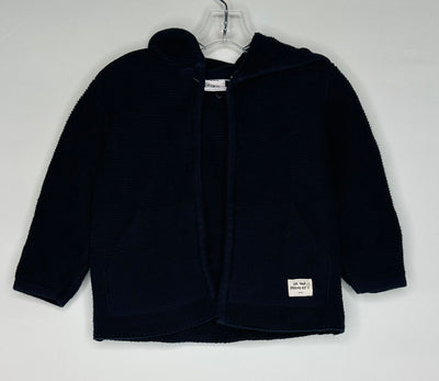 Zara Hooded Cardigan, Navy, size 12-18M