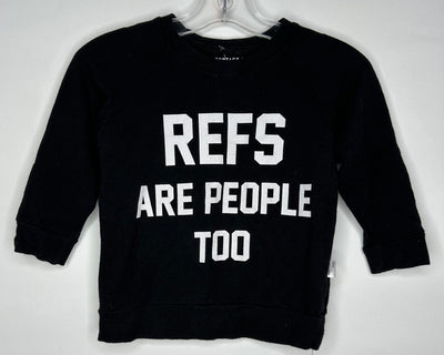 Portage & Main Refs Top, Black, size 1-2