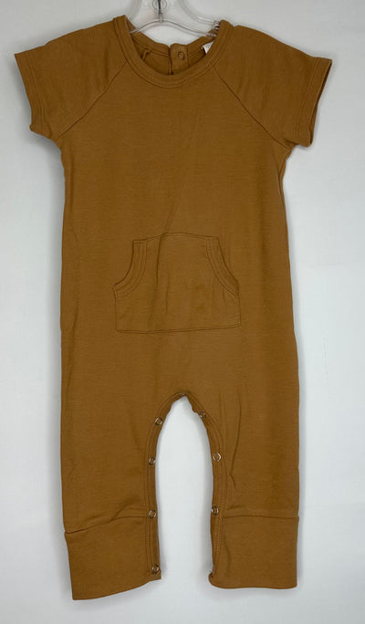 Kate Quinn S/s Romper, Mustard, size 18-24m