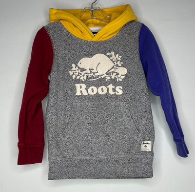 Roots Colourblock Hoodie, Multi, size 5-6