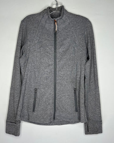 Lululemon Zip Sweater, Grey, size 10/M