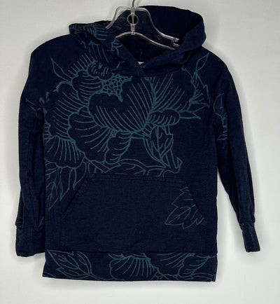 Smoking Lily Hoodie, Navy, size 2-3