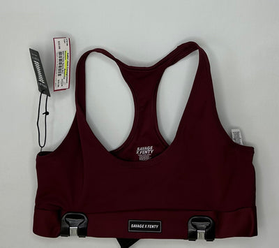 NWT Fenty Sports Bra, Burgundy, size L