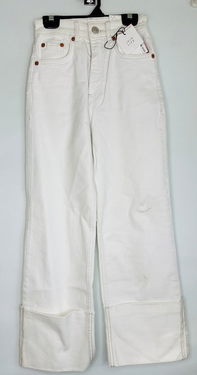 NWT Zara Denim, White, size 32/XXS