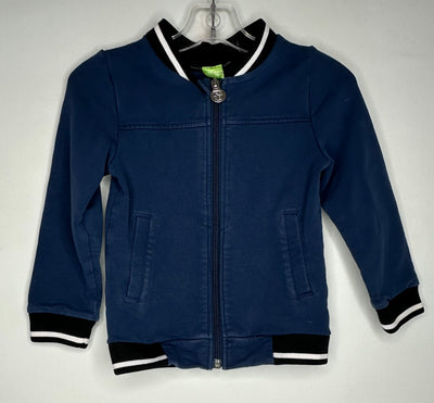 Peekaboo Beans Jacket, Navy, size 3Y