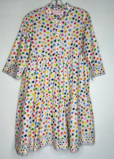 Mary Marshmellow Dress, Stars, size 12