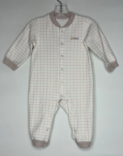 Tongtai Snap Romper, Cream, size 6m-12m