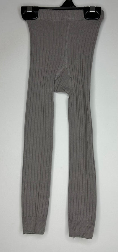 Knit Footless Tights, Grey, size 2-4