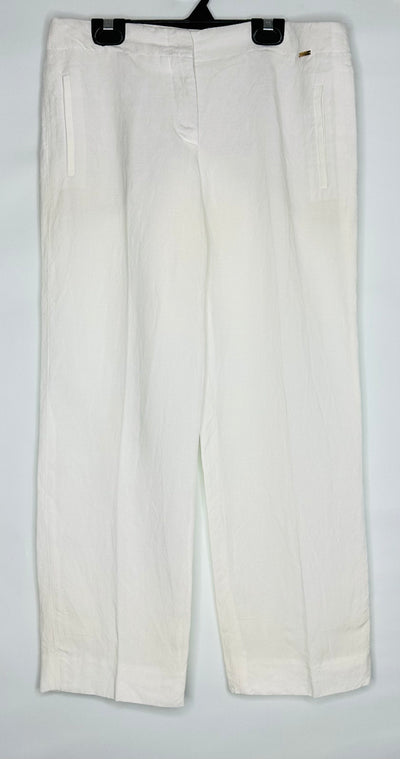 Cinque Linen Pant, Cream, size Small 36fr