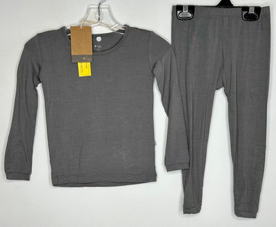 2pc L/s Kyte PJ NWT, Charcoal, size 4