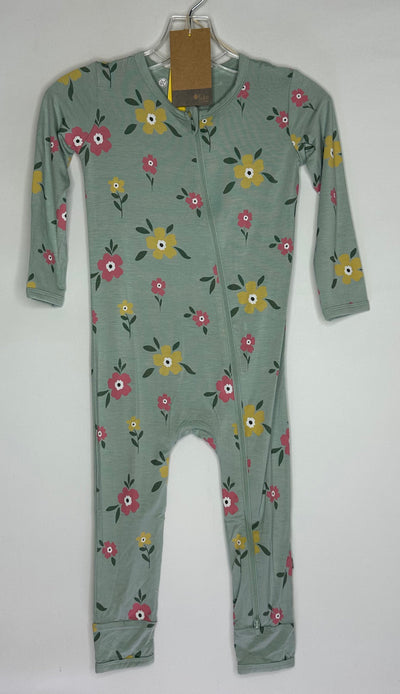 NWT Kyte Footless Romper, Green, size 4