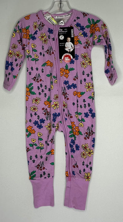 Nwt Bonds Flower Wondersu, Purple, size 6-12m