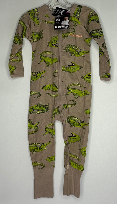 Nwt Croc Wondersuit, Green, size 12-18m