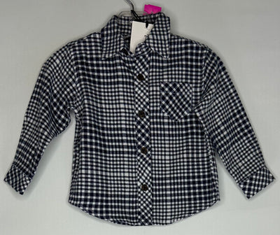 NWT Miles The Label Plaid, Blue, size 9M