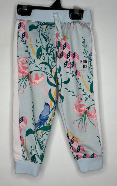 Bonds Jogging Pants, Flowers, size 18-24m