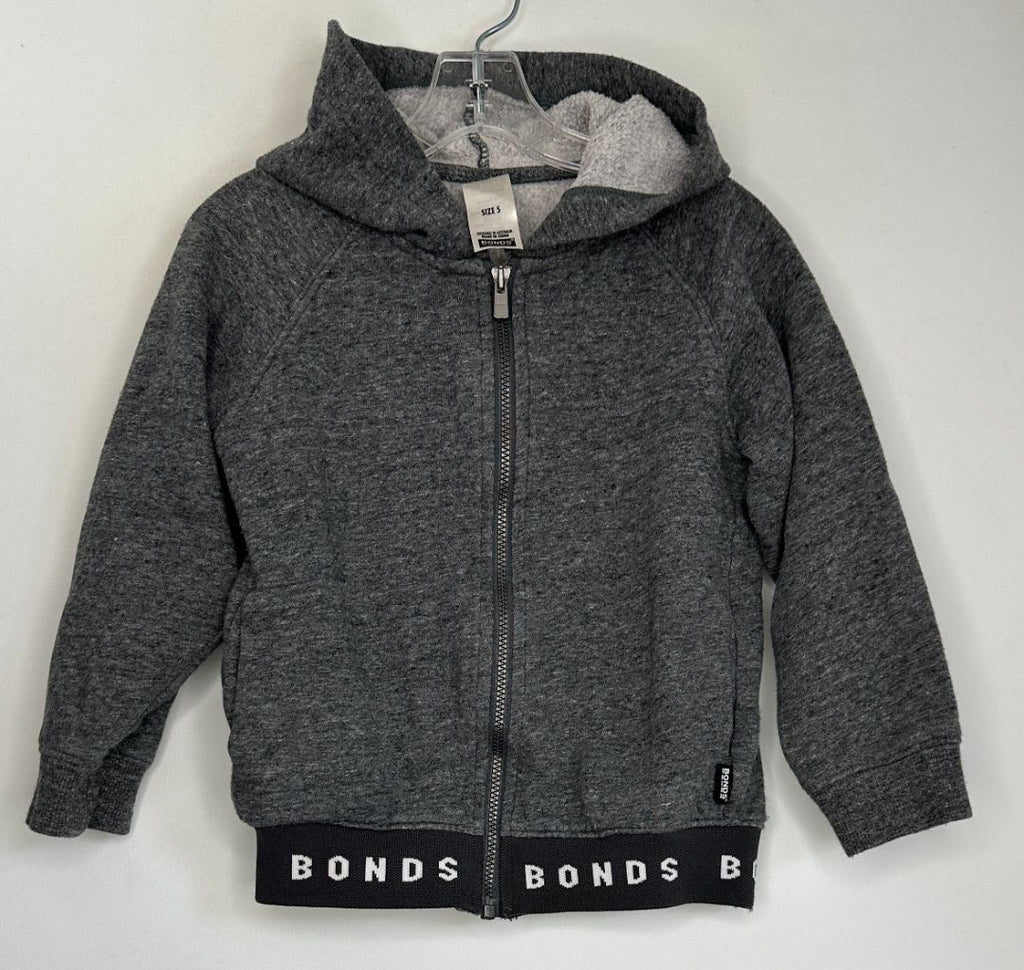 HOT Sweatshirt Bonds Baby Jacket Bonds Zip Hoodie Charcoal