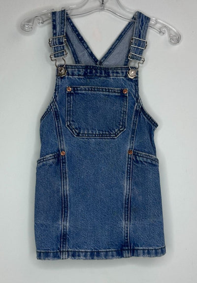 Zara Denim Overall Dress 18m Blue Sailor Jack Consignment Zara Denim Overall Dress 18m Blue Sailor Jack Consignment