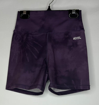 AYBL Active Shorts, Purple, size Small