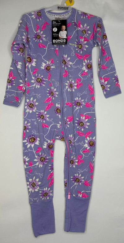 NWT BONDS Wondersuit, Purple, size 18-24m