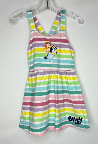 Bluey Striped Dress, Multi, size 2