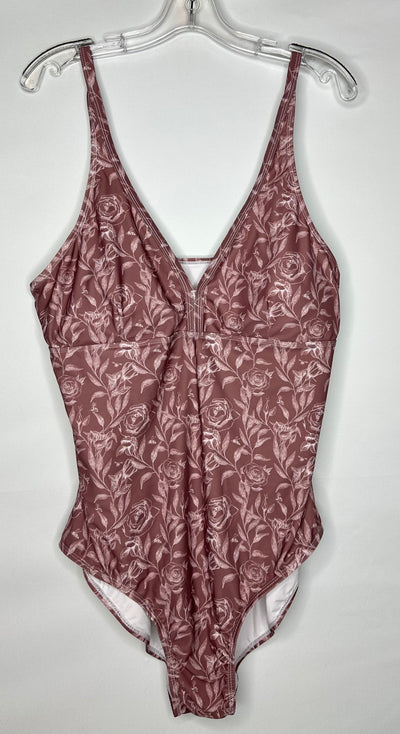 Current Tyed Swimsuit, Brown, size 3X
