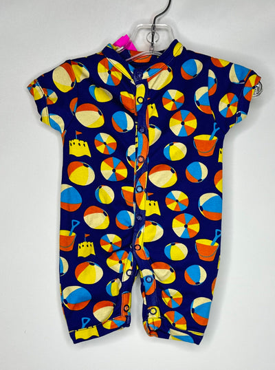 Piccalilly Romper, Blue, size 0-3m