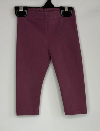 Tea Legging, Plum, size 6m-12m