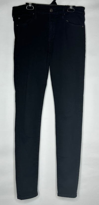 AG Denim Frarrah Pants, Black, size Sm 26R