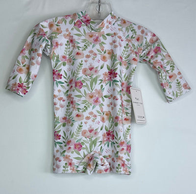NWT Current Tyed Sunsuit, Flowers, size 3m