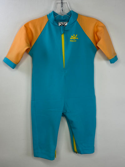 No Zone Sun Suit, Teal Org, size 0-6m