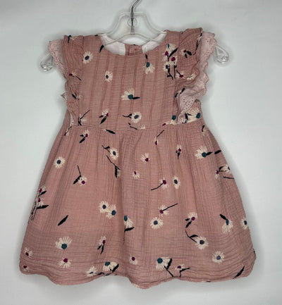 Zara Lined Dress, Rose, size 18-24m