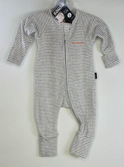 NWT BONDS Wondersuit, Grey, size 0-3m