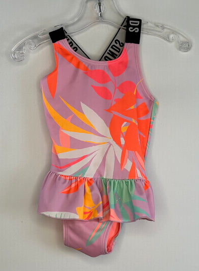 Bonds Swim Suit 1pc Flora, Pink, size 6m-12m