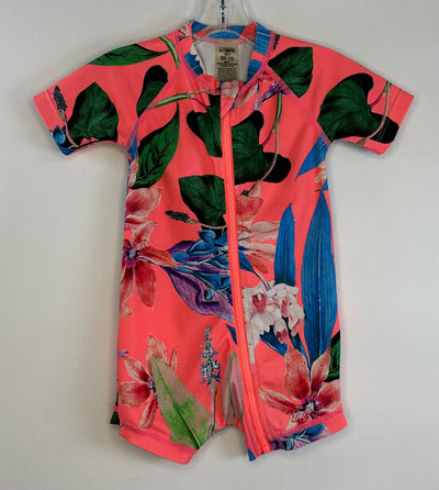 Bonds Zip Sun/swim Suit, Coral Le, size 6m-12m