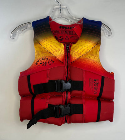 Hyperlite Life Jacket, Red, size 55-88lbs