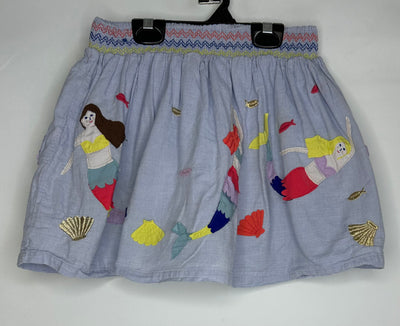 Mini Boden Skirt Mermaid, Blue, size 9-10