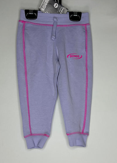 NWT Bonds Sweat Pants, Purple, size 18-24m