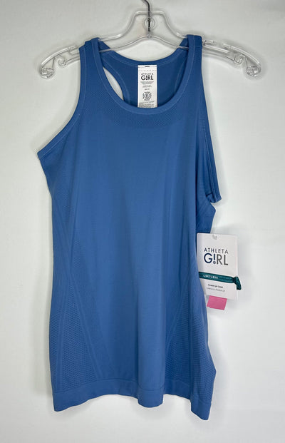 NWT Athleta Girl Tank, Blue, size 8-10