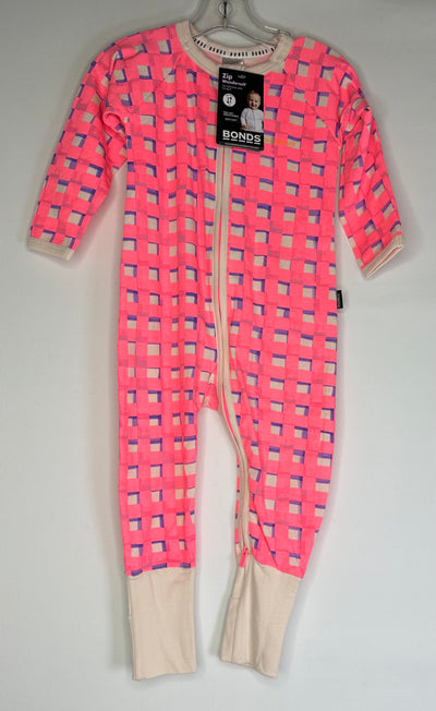 BONDS Wondersuit NWT, Pink, size 12m-18m