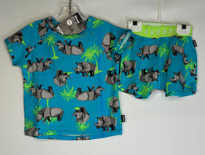 BONDS2pc Short PJ NWT, Teal, size 12m-18m