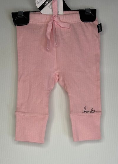 Bonds Org Cotton Pant NWT, Pink, size 0-3m