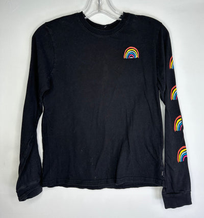 Vans Rainbow L/S Top, Black, size 16