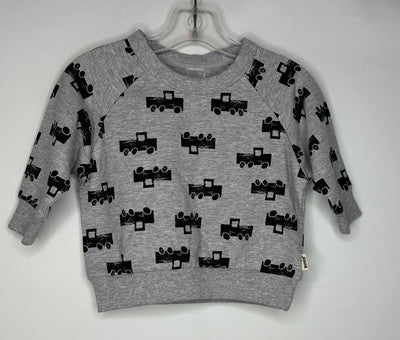 BONDS Crew Top New, Grey, size 3-6m