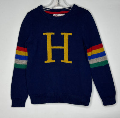 Mini BodenXHP Sweater, Blue, size 7-8