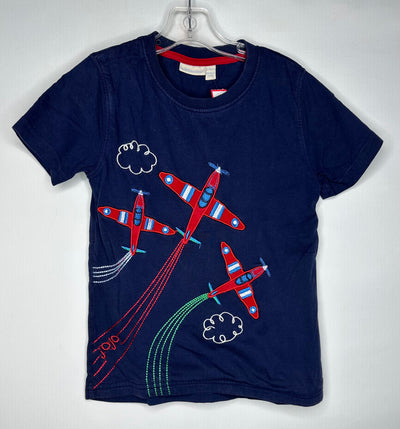 Jojomaman Plane Tee, Blue, size 5-6