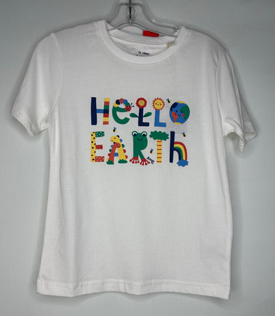 Kite Hello Earth NWT Tee, White, size 7