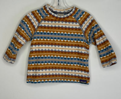 Patagonia Fleece Sweater, Multi, size 6-12M